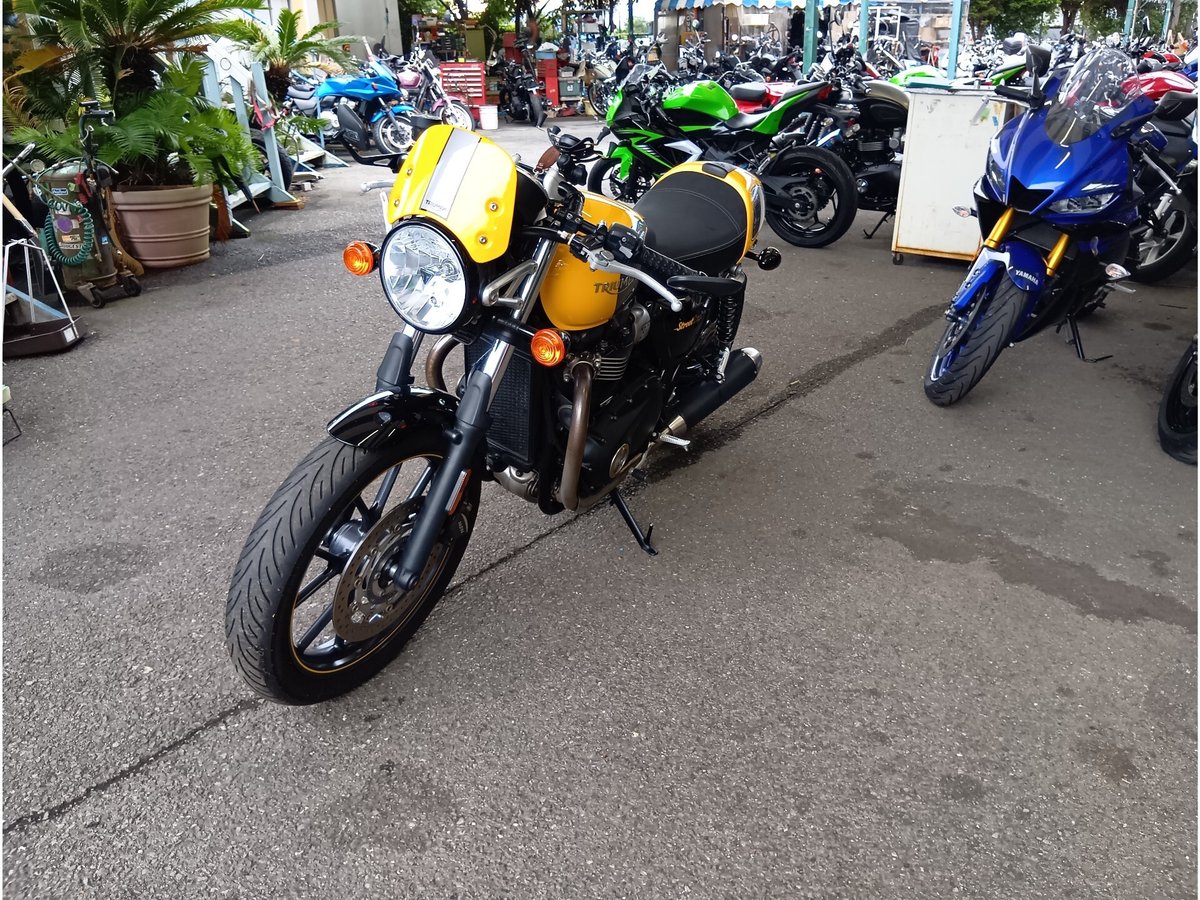 Triumph STREET CUP 2017, рама SMTDAD77GDH816387 – мотоцикл из Японии с аукциона IAUC, фото 4
