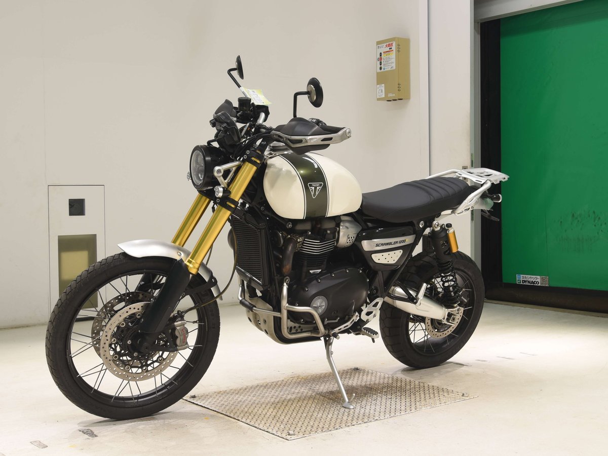 Triumph SCRAMBLER 1200 XE 2020, рама SMTDAD82HYK945386 – мотоцикл из Японии с аукциона BDS, фото 4