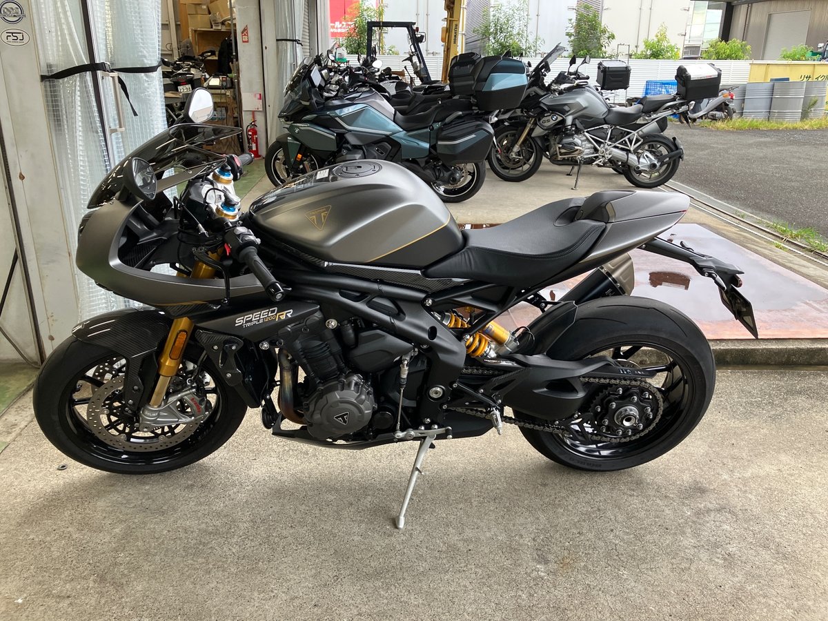 Triumph TRIPLE 1200 RR 2024, рама SMTS3P02SCSBV9944 – мотоцикл из Японии с аукциона IAUC, фото 2