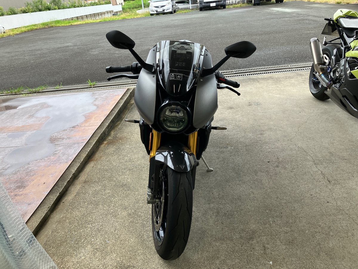 Triumph TRIPLE 1200 RR 2024, рама SMTS3P02SCSBV9944 – мотоцикл из Японии с аукциона IAUC, фото 4