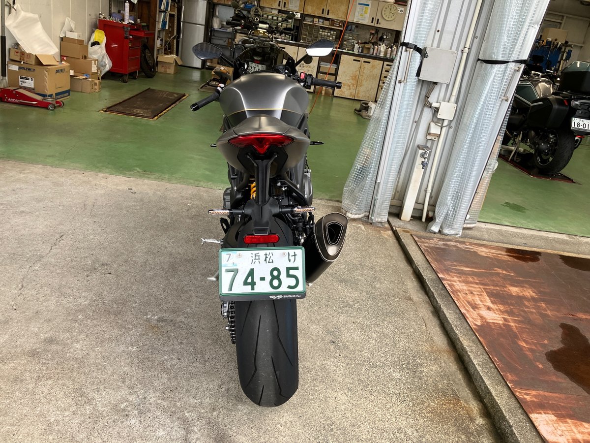Triumph TRIPLE 1200 RR 2024, рама SMTS3P02SCSBV9944 – мотоцикл из Японии с аукциона IAUC, фото 5