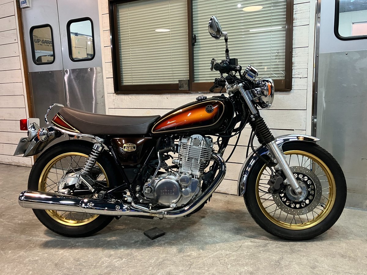 Yamaha SR400 2019, рама RH16J-000604 – мотоцикл из Японии с аукциона IAUC, фото 1