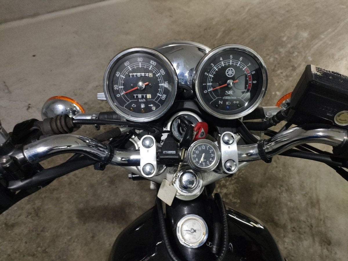 Yamaha SR400 2014, рама RH03J-005050 – мотоцикл из Японии с аукциона JBA, фото 5