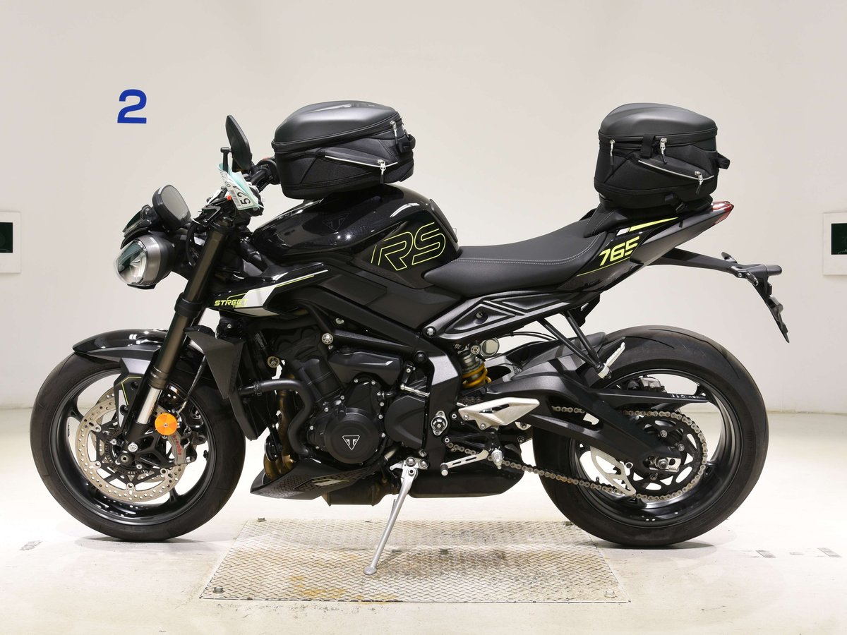 Triumph STREET TRIPLE RS 2024, рама SMTHDA614ASCC6991 – мотоцикл из Японии с аукциона BDS, фото 2