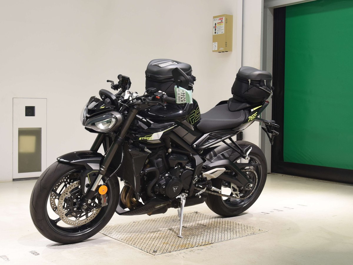 Triumph STREET TRIPLE RS 2024, рама SMTHDA614ASCC6991 – мотоцикл из Японии с аукциона BDS, фото 4