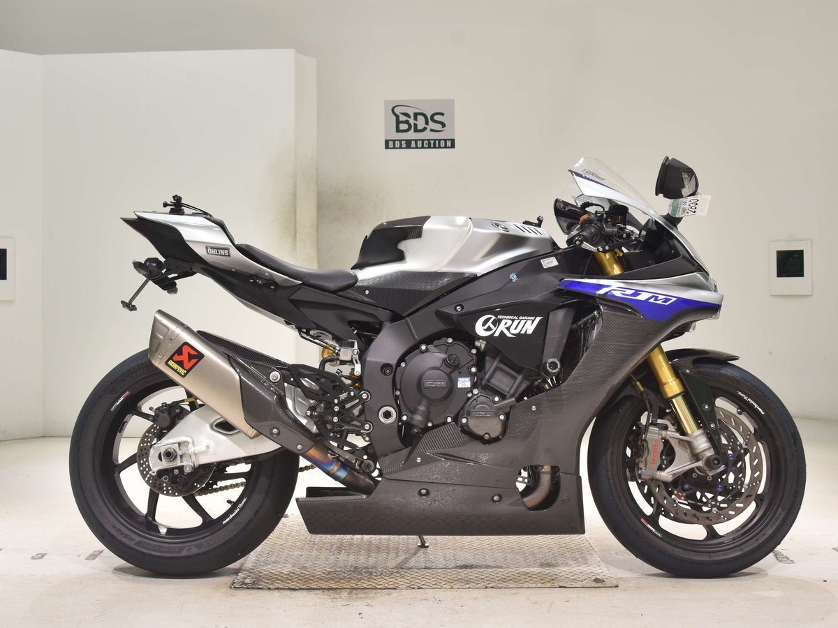 Yamaha YZF-R1M 2019, рама JYARN499000000808 – мотоцикл из Японии с аукциона BDS, фото 1