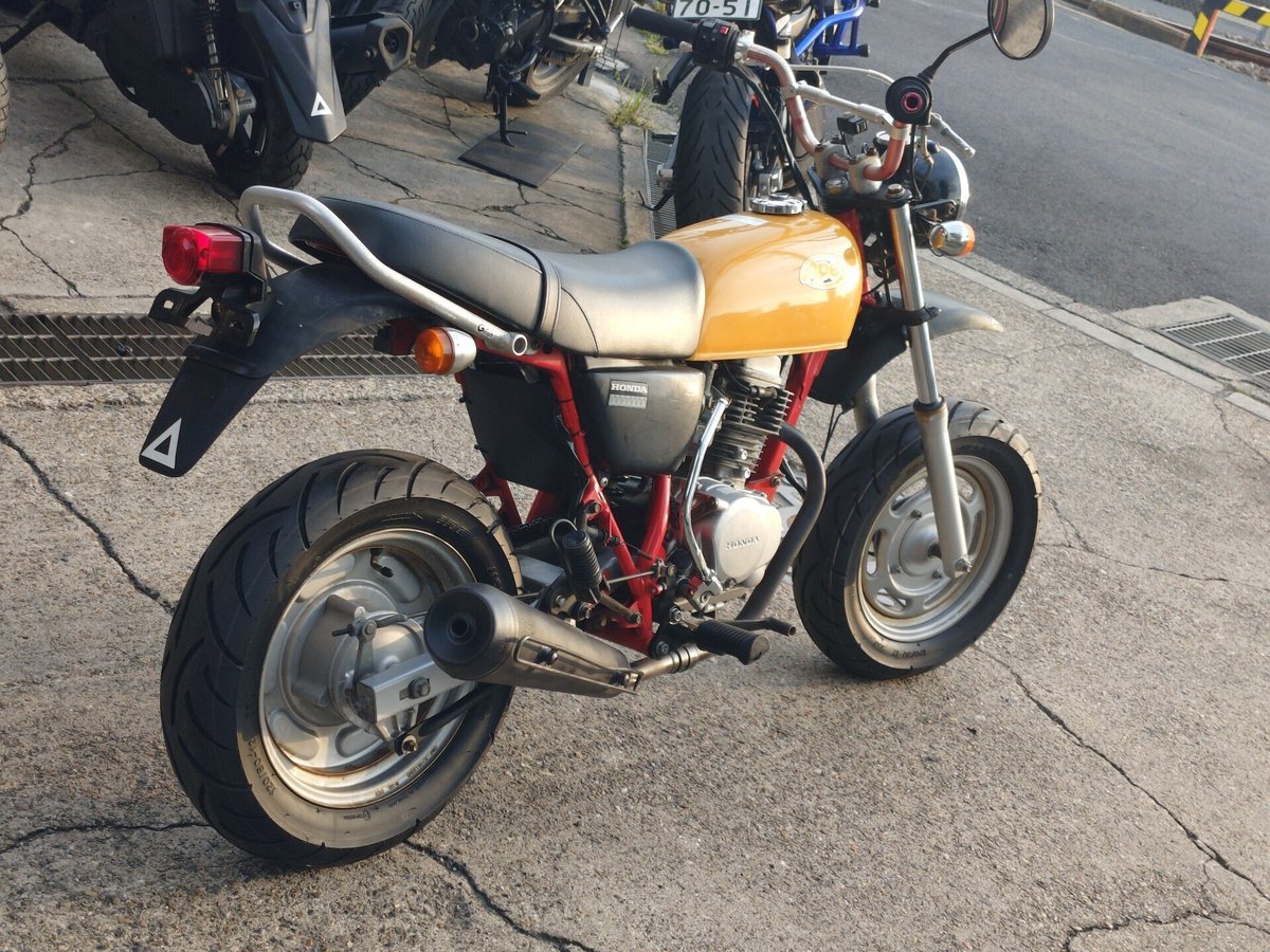 Honda APE100 2002, рама HC07-1005086 – мотоцикл из Японии с аукциона IAUC, фото 3