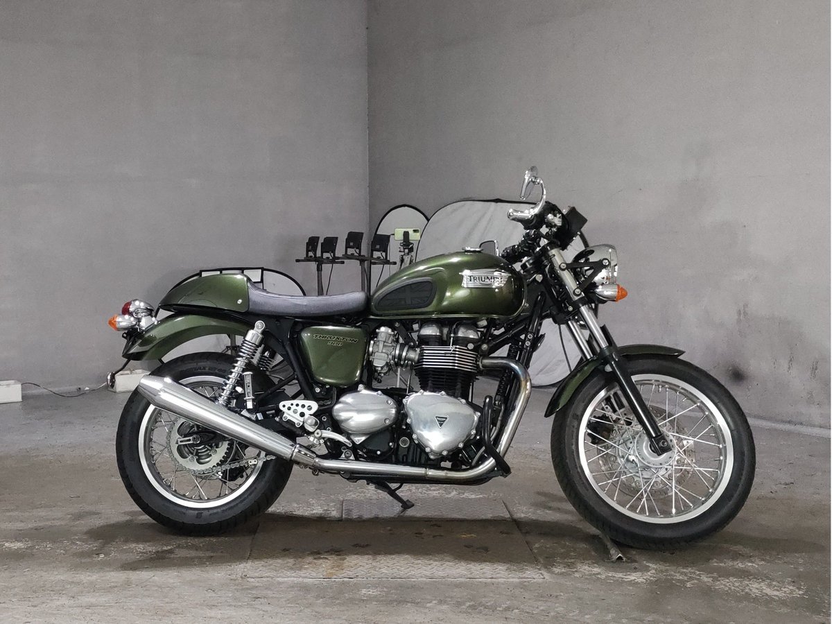 Triumph THRUXTON900 2012, рама SMTTJ9147GD559364 – мотоцикл из Японии с аукциона JBA, фото 1