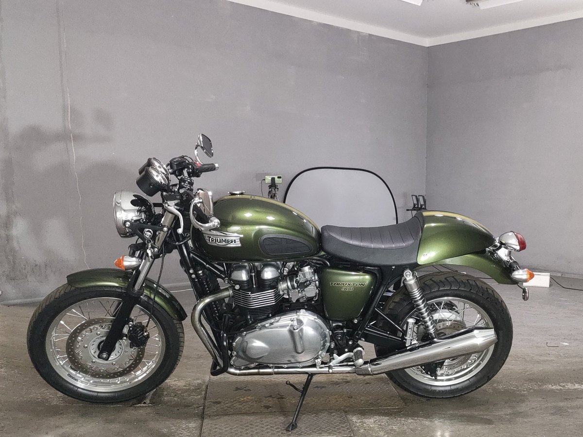 Triumph THRUXTON900 2012, рама SMTTJ9147GD559364 – мотоцикл из Японии с аукциона JBA, фото 2
