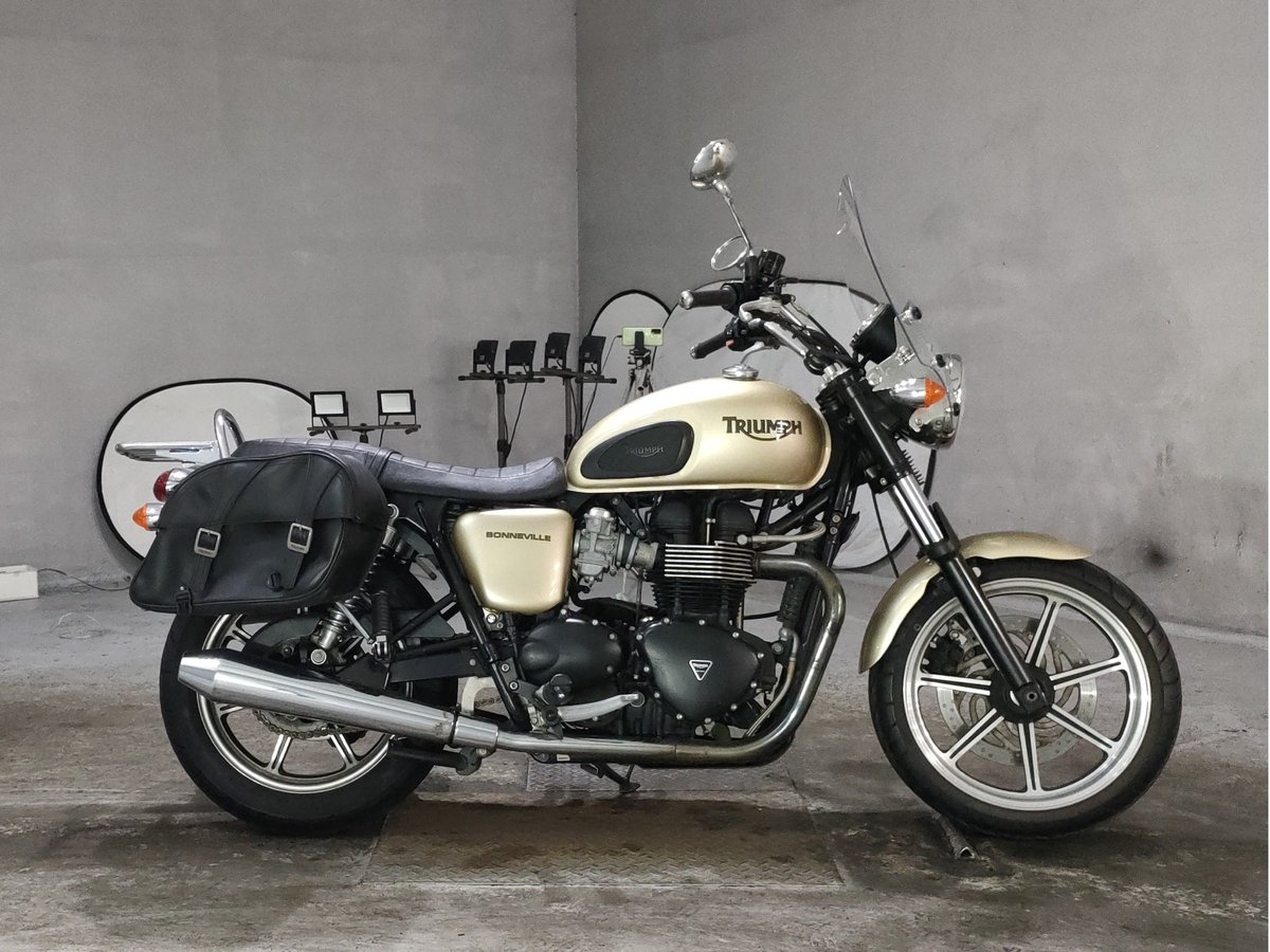 Triumph BONNEVILLE 2012, рама SMTTJ9107GC497464 – мотоцикл из Японии с аукциона JBA, фото 1