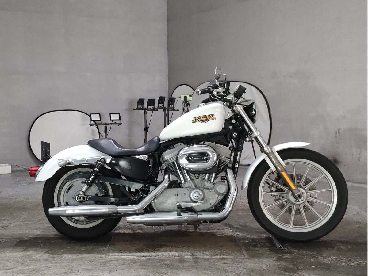 HD SPORTSTER XL883L 2008, рама 5HD4CR2198K437585 – мотоцикл из Японии с аукциона JBA, фото 1