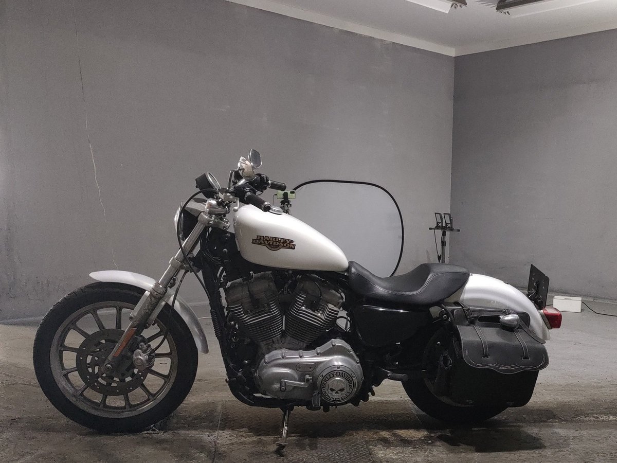 HD SPORTSTER XL883L 2008, рама 5HD4CR2198K437585 – мотоцикл из Японии с аукциона JBA, фото 2