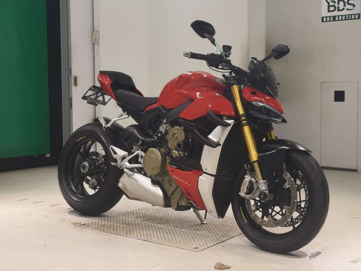 Ducati STREETFIGHTER V4 S 2021, рама ZDM1F00AAMB001939 – мотоцикл из Японии с аукциона BDS, фото 3