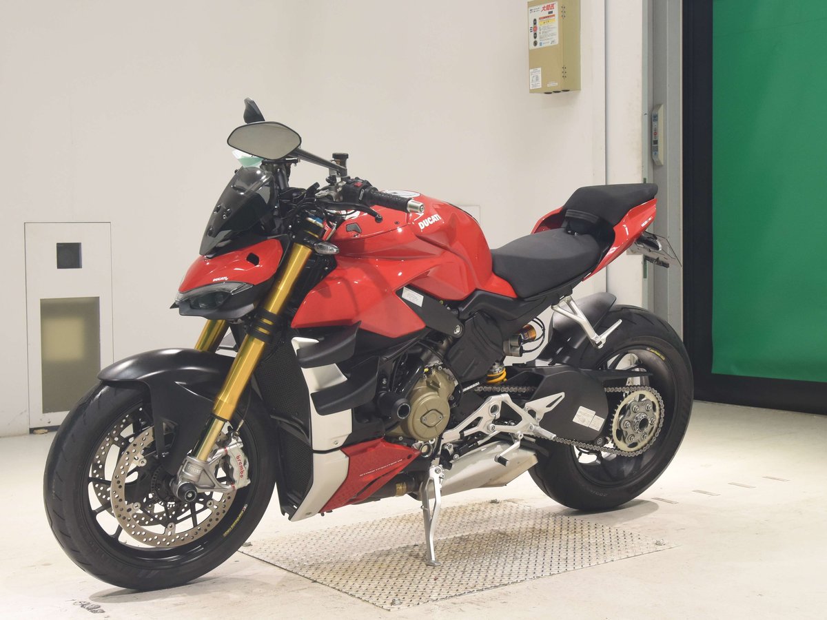 Ducati STREETFIGHTER V4 S 2021, рама ZDM1F00AAMB001939 – мотоцикл из Японии с аукциона BDS, фото 4