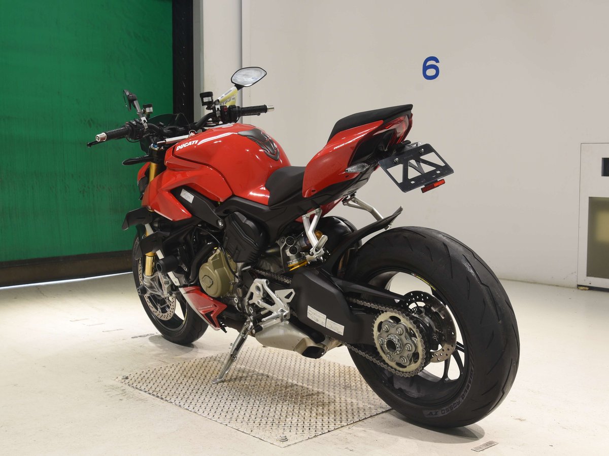 Ducati STREETFIGHTER V4 S 2021, рама ZDM1F00AAMB001939 – мотоцикл из Японии с аукциона BDS, фото 6