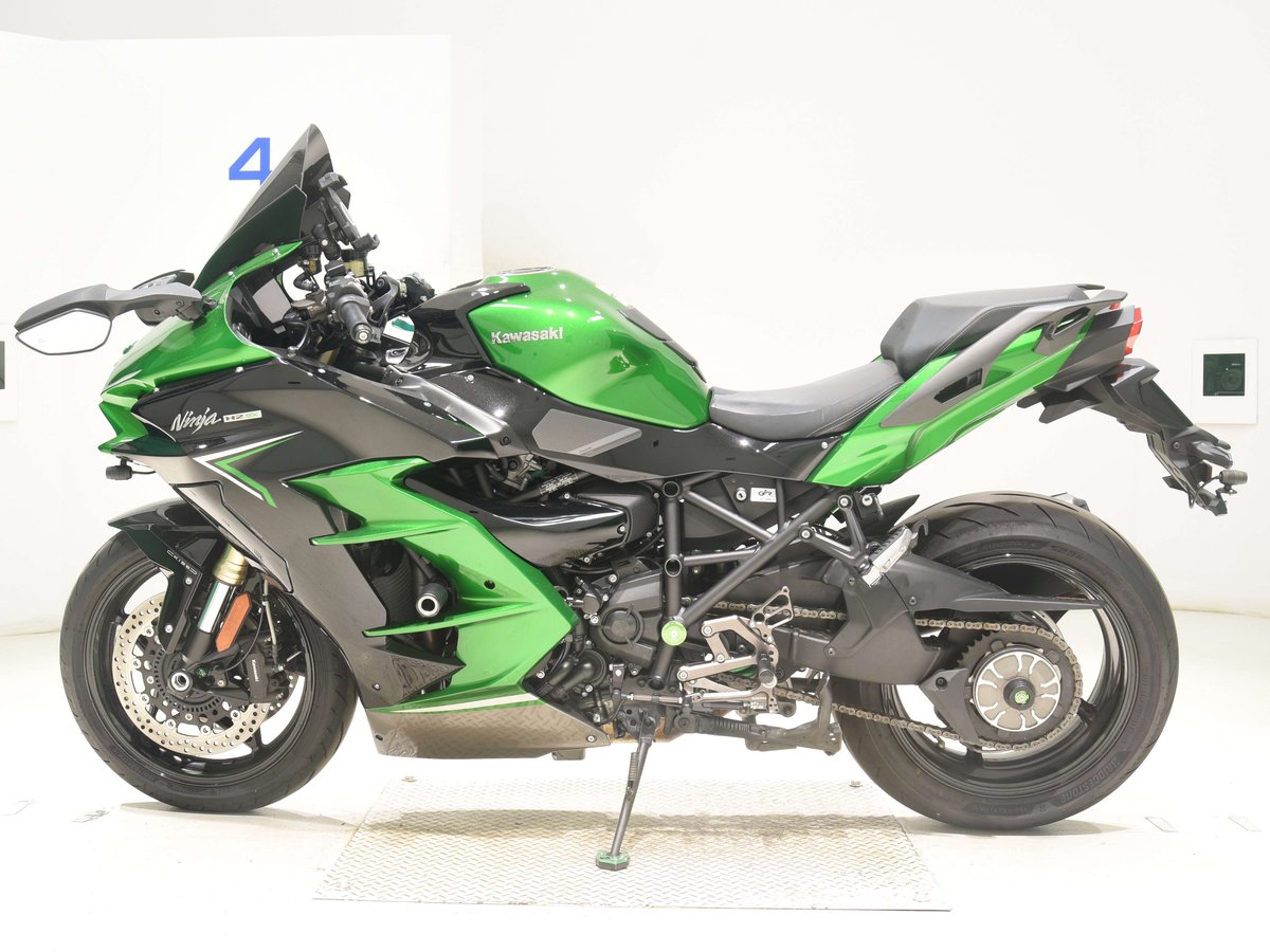 Kawasaki NINJA H2 SX 2022, рама ZXT02P-001051 – мотоцикл из Японии с аукциона BDS, фото 2