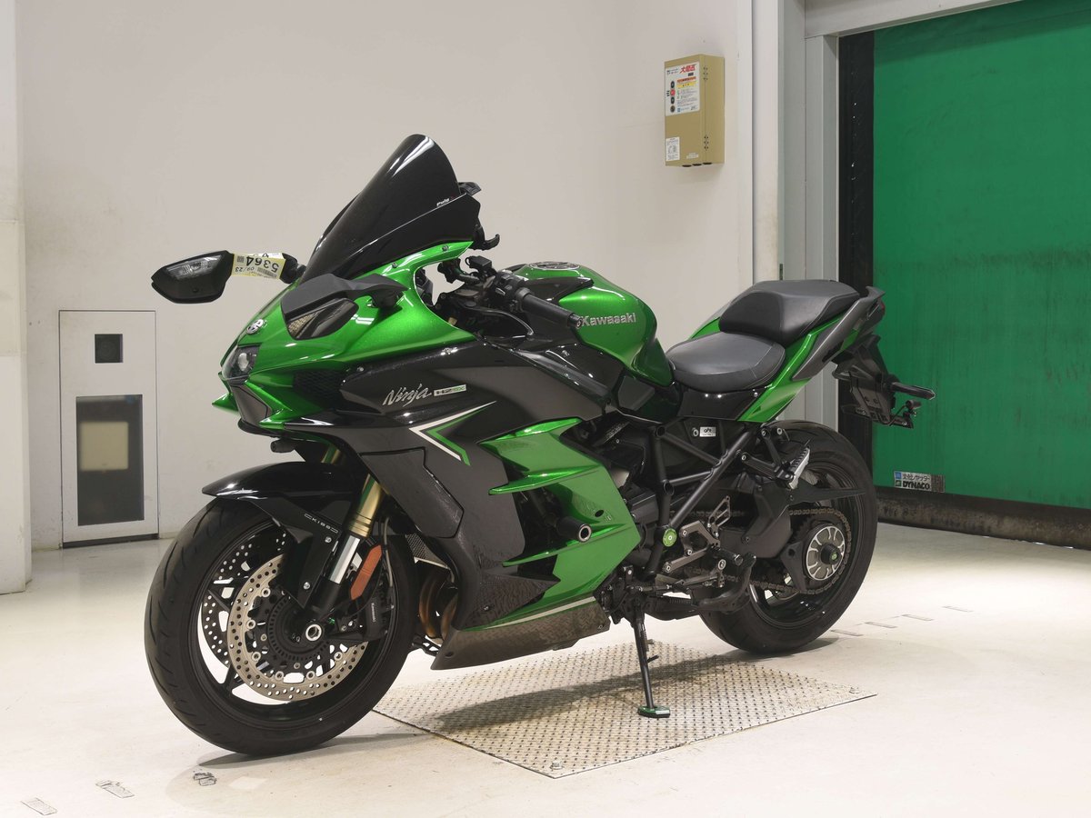 Kawasaki NINJA H2 SX 2022, рама ZXT02P-001051 – мотоцикл из Японии с аукциона BDS, фото 4