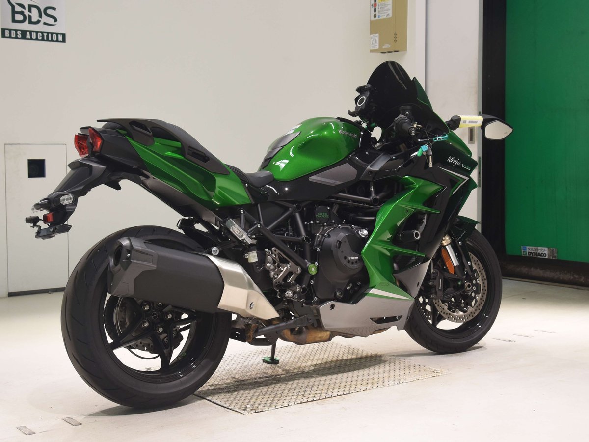 Kawasaki NINJA H2 SX 2022, рама ZXT02P-001051 – мотоцикл из Японии с аукциона BDS, фото 5
