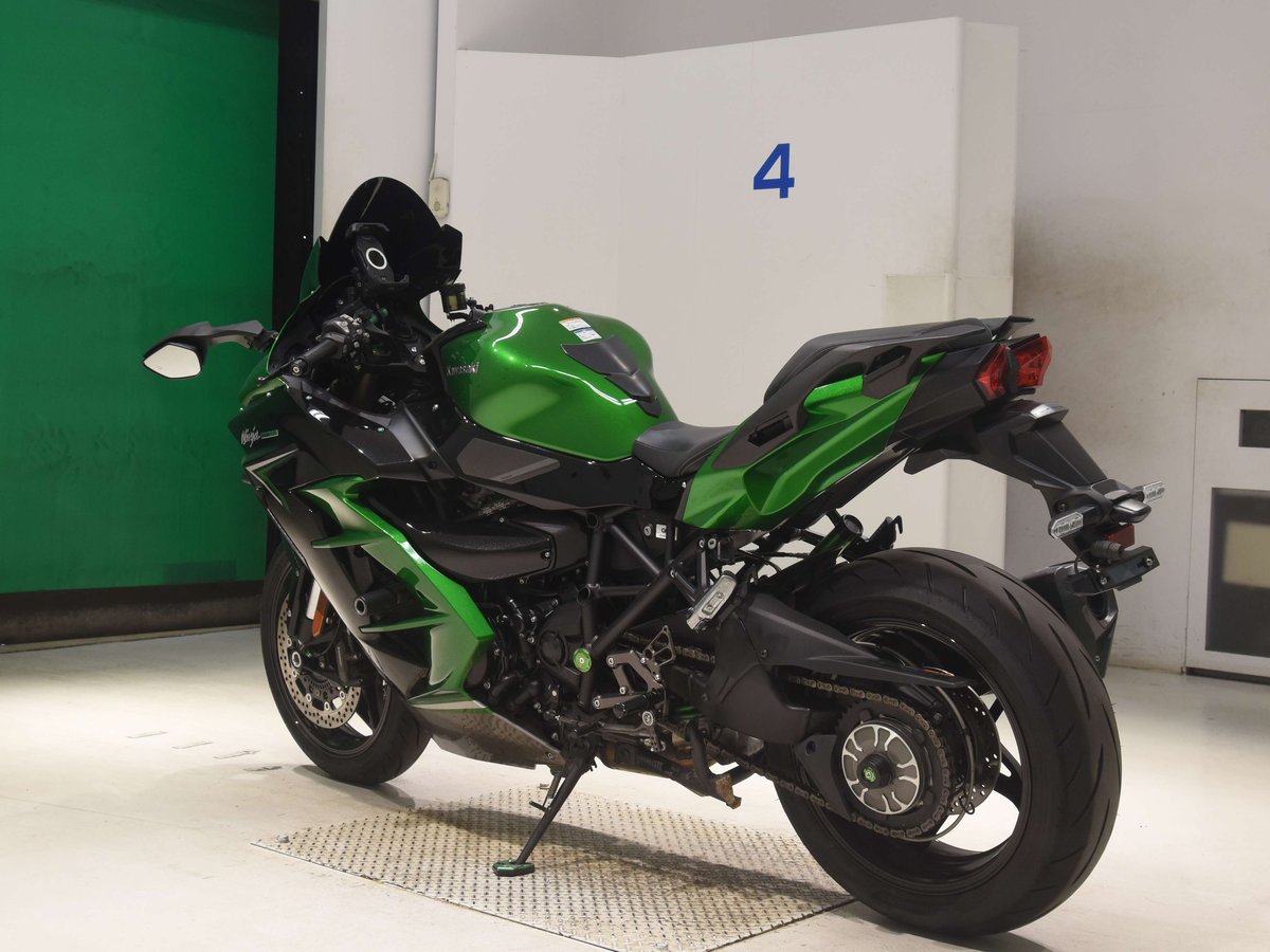 Kawasaki NINJA H2 SX 2022, рама ZXT02P-001051 – мотоцикл из Японии с аукциона BDS, фото 6