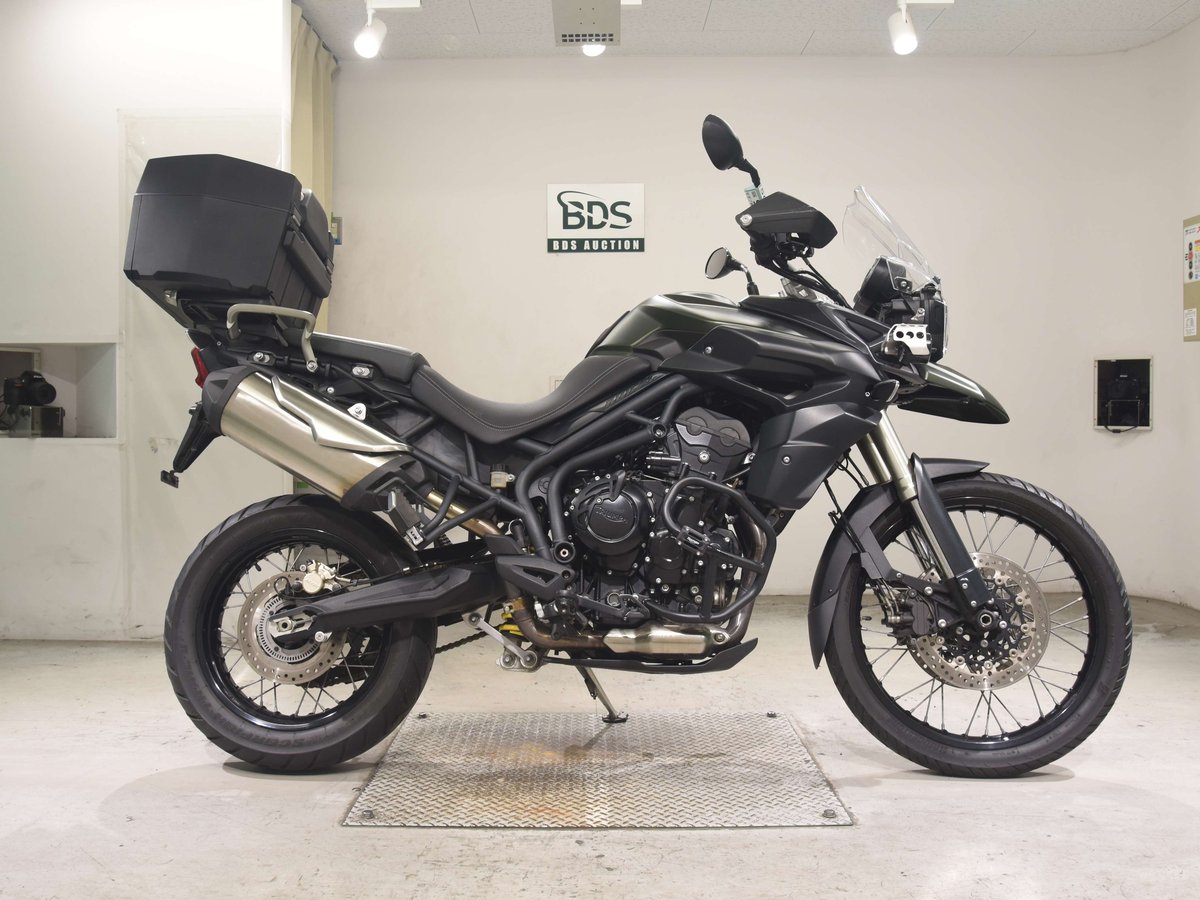 Triumph TIGER800 2015, рама SMTTRE16B8F666889 – мотоцикл из Японии с аукциона BDS, фото 1