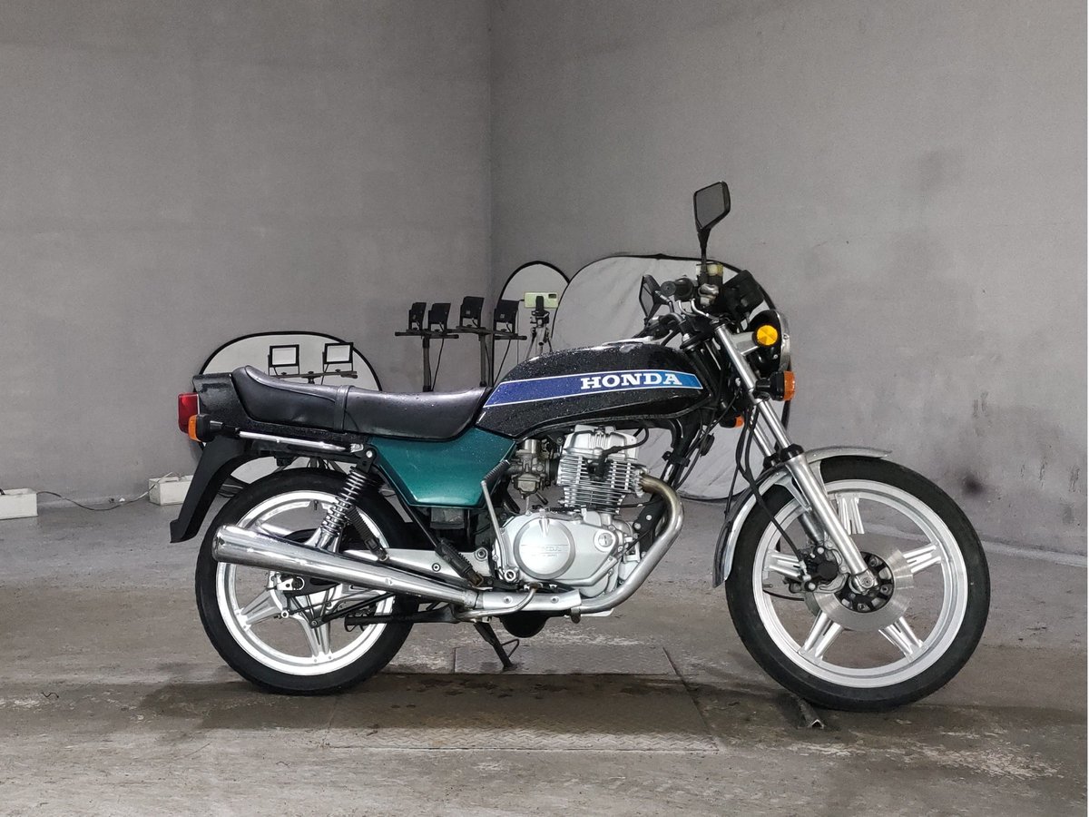 Honda CB400N 1979, рама CB400N-3001801 – мотоцикл из Японии с аукциона JBA, фото 1