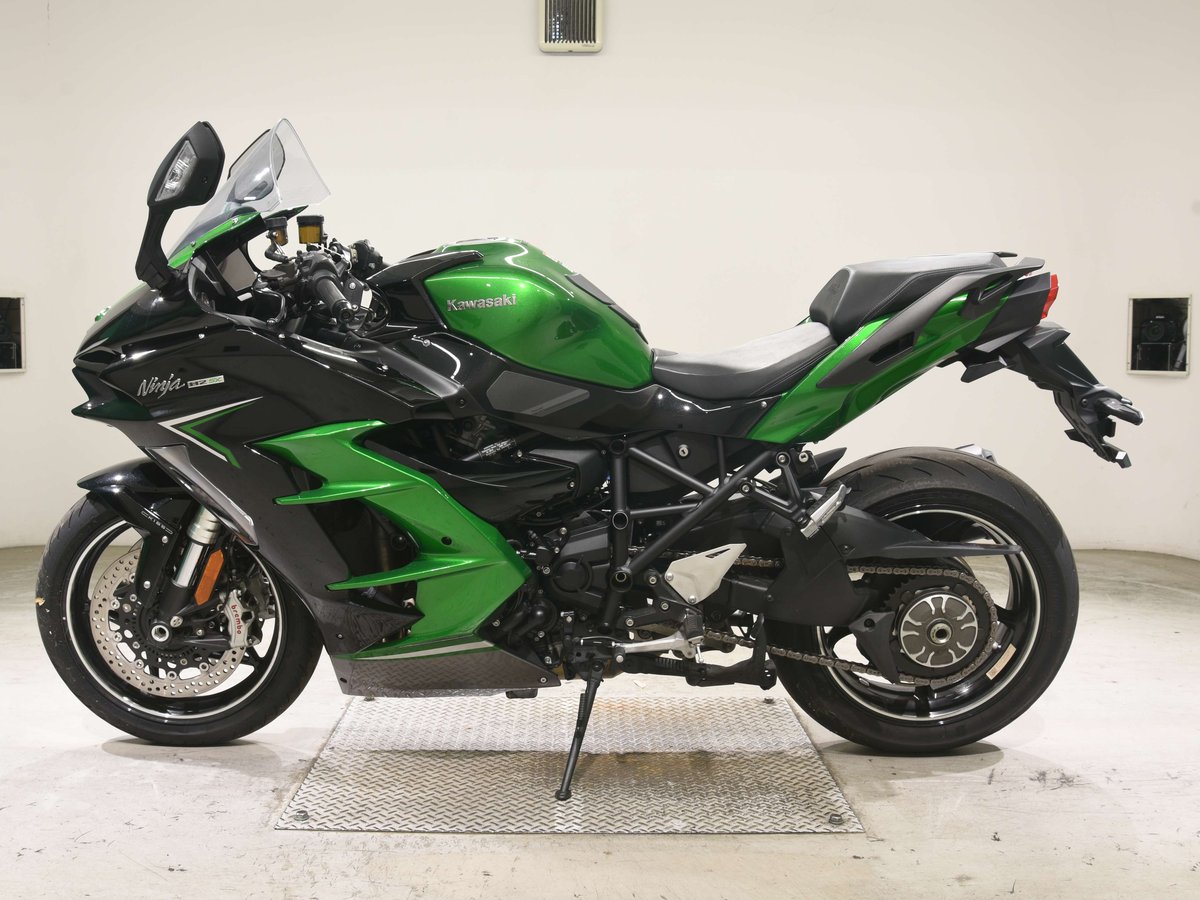 Kawasaki NINJA H2 SX SE 2023, рама ZXT02P-001799 – мотоцикл из Японии с аукциона BDS, фото 2