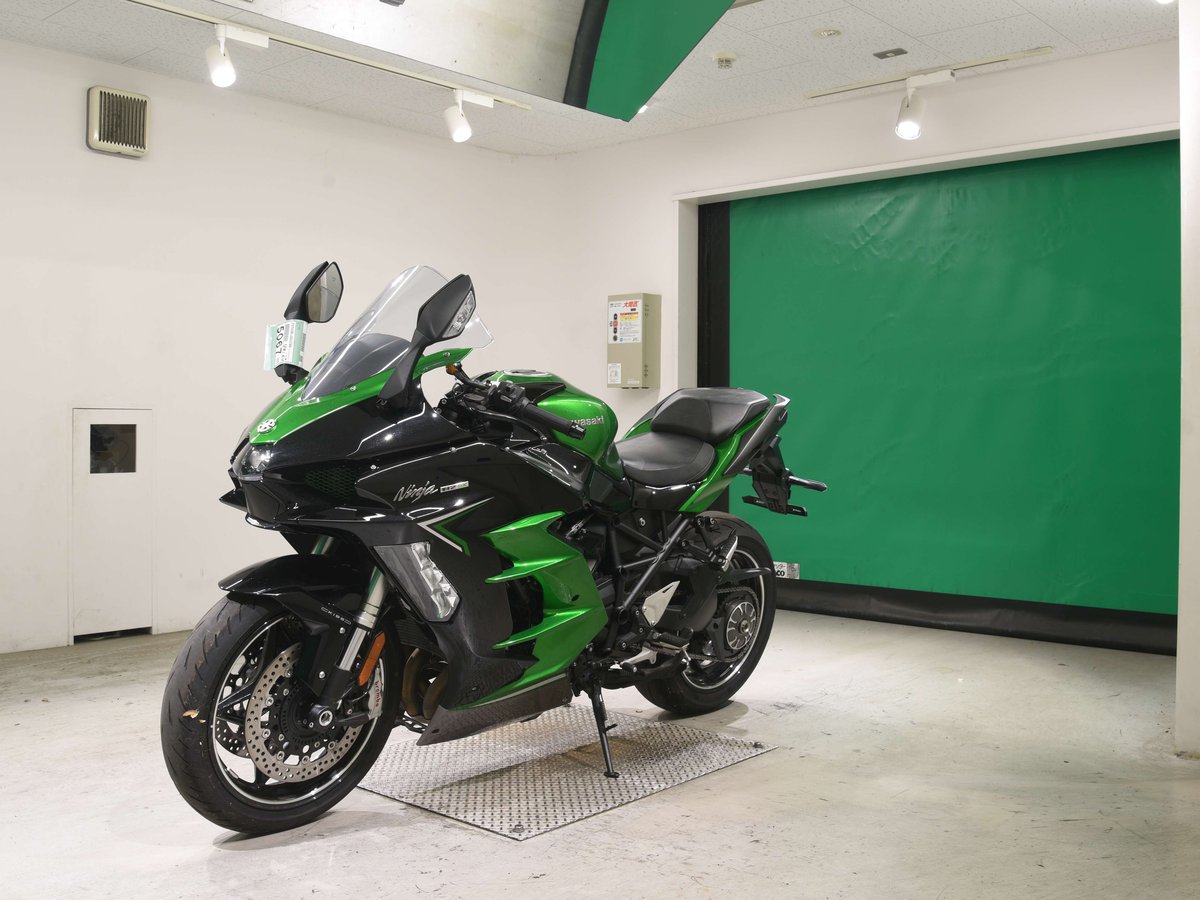Kawasaki NINJA H2 SX SE 2023, рама ZXT02P-001799 – мотоцикл из Японии с аукциона BDS, фото 4