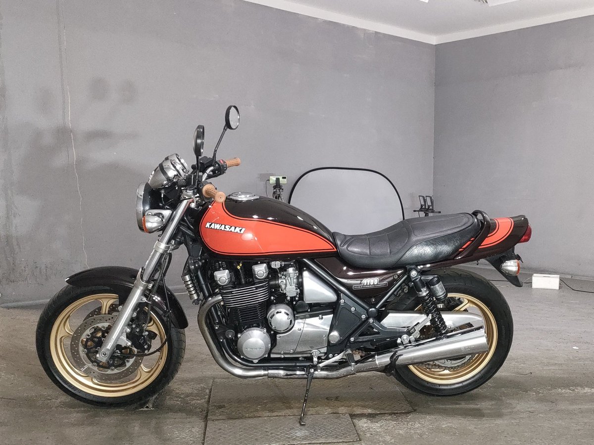 Kawasaki ZEFAR 1100, рама ZRT10A-047535 – мотоцикл из Японии с аукциона JBA, фото 2
