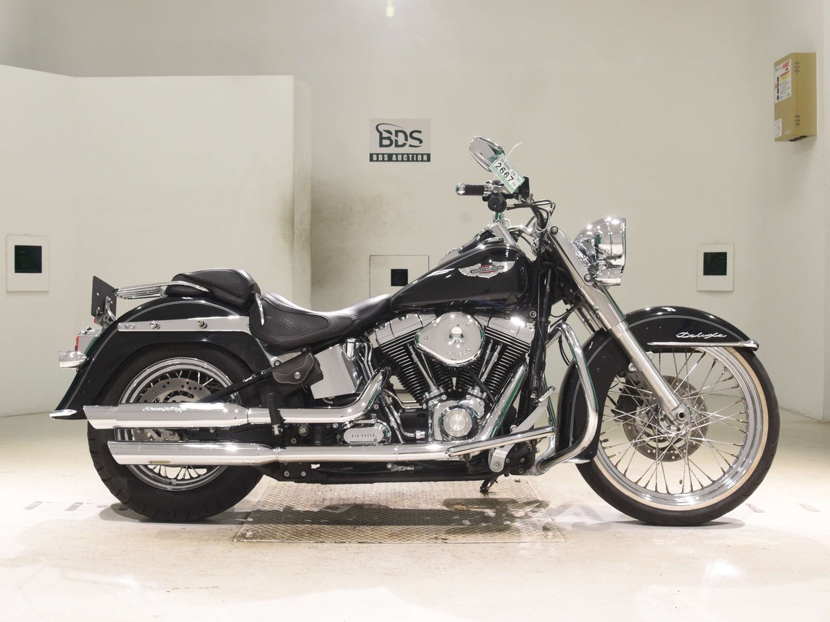 HD DELUXE FLSTN1580 2012, рама 5HD1JD5E5CB041110 – мотоцикл из Японии с аукциона BDS, фото 1
