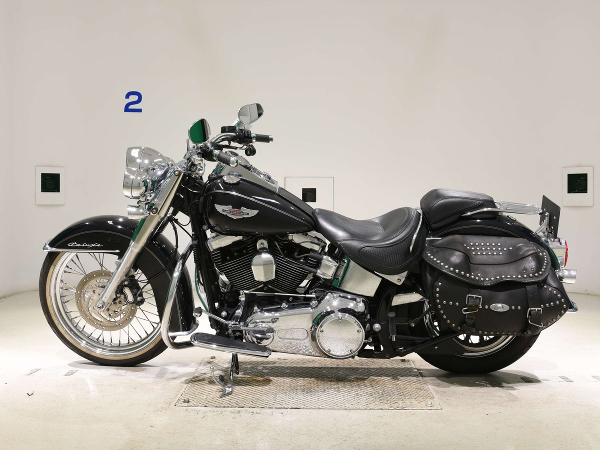 HD DELUXE FLSTN1580 2012, рама 5HD1JD5E5CB041110 – мотоцикл из Японии с аукциона BDS, фото 2