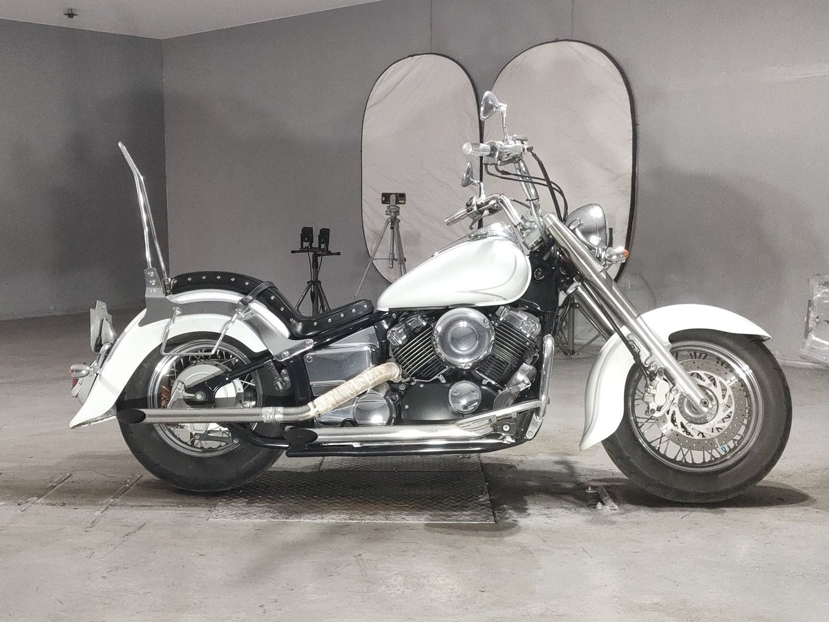 Yamaha DRAGSTAR XVS400 CLASSIC 2004, рама VH01J-014517 – мотоцикл из Японии с аукциона JBA, фото 1