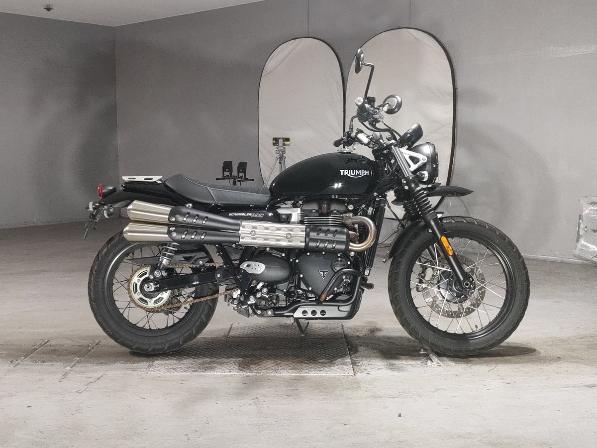 Triumph SCRAMBLER 900 2025, рама SMTD5BG23STCL1809 – мотоцикл из Японии с аукциона JBA, фото 1