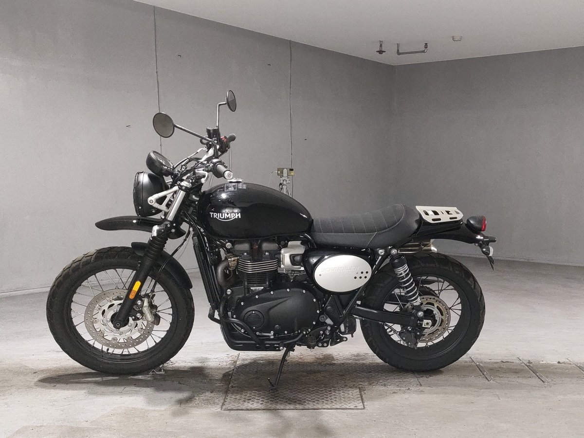 Triumph SCRAMBLER 900 2025, рама SMTD5BG23STCL1809 – мотоцикл из Японии с аукциона JBA, фото 2