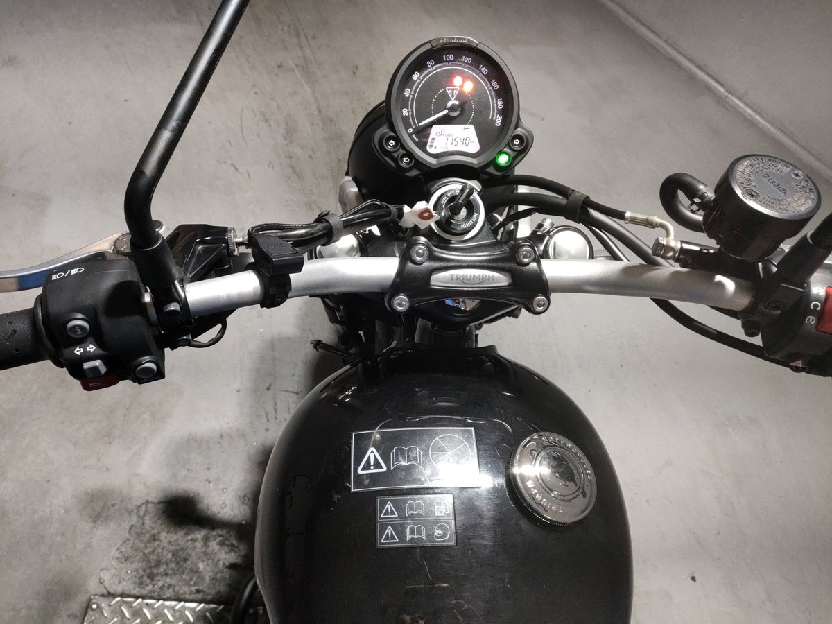 Triumph SCRAMBLER 900 2025, рама SMTD5BG23STCL1809 – мотоцикл из Японии с аукциона JBA, фото 5