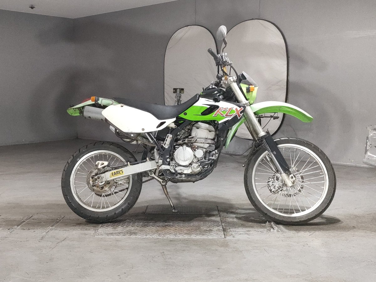 Kawasaki KLX250, рама LX250E-020541 – мотоцикл из Японии с аукциона JBA, фото 1