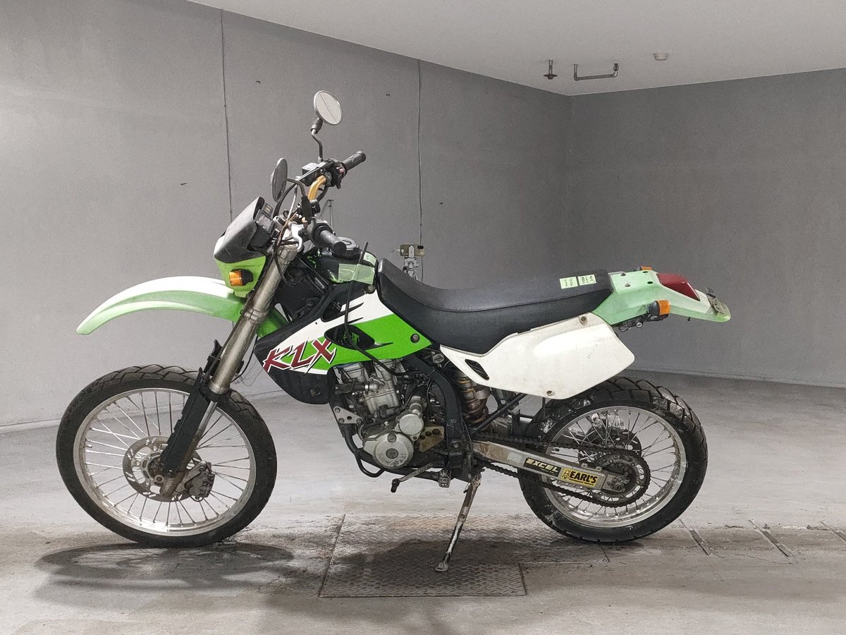 Kawasaki KLX250, рама LX250E-020541 – мотоцикл из Японии с аукциона JBA, фото 2