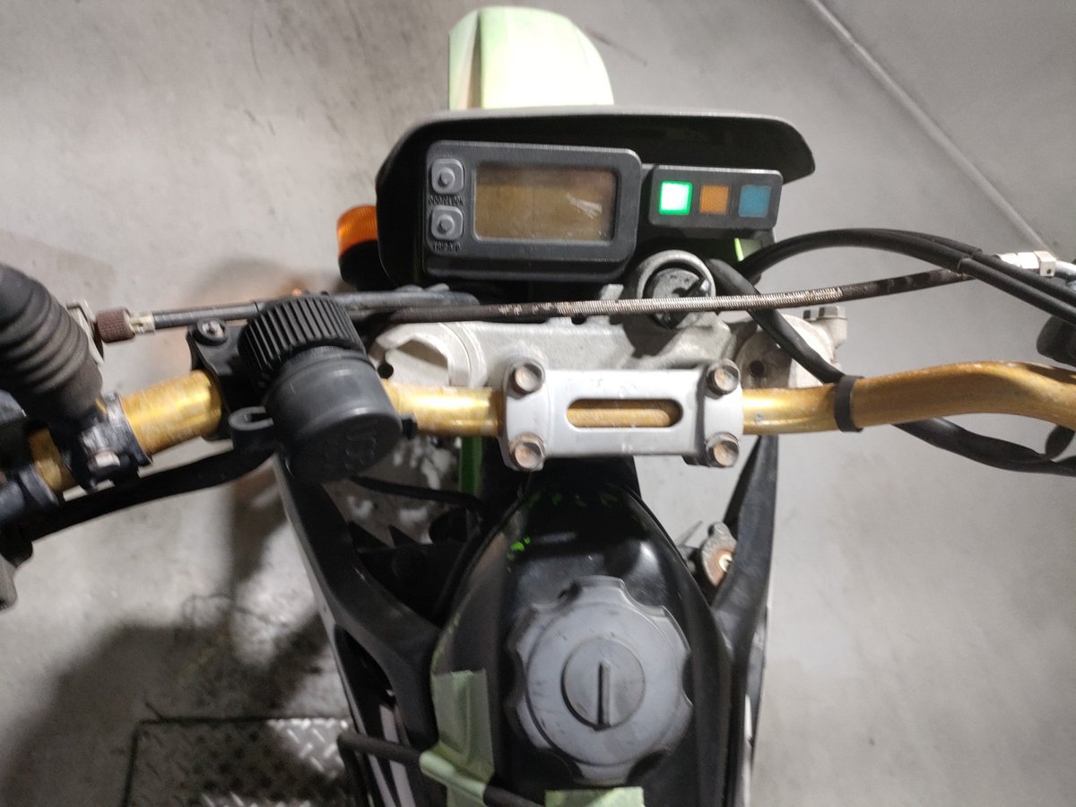 Kawasaki KLX250, рама LX250E-020541 – мотоцикл из Японии с аукциона JBA, фото 5