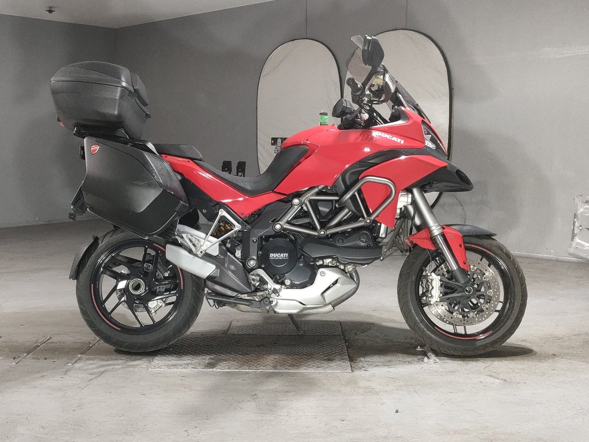 Ducati MULTISTRADA 1200S 2016, рама ZDMA302JAEB010505 – мотоцикл из Японии с аукциона JBA, фото 1