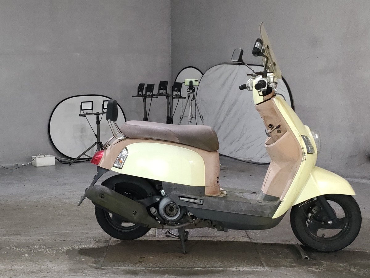 Yamaha CUXI 100 2010, рама RLCC1DW10AY008353 – мотоцикл из Японии с аукциона JBA, фото 1