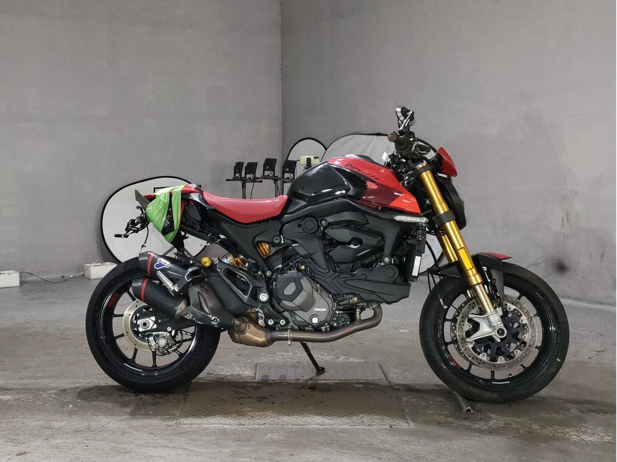 Ducati MONSTER 937SP 2024, рама ML04M00AART001850 – мотоцикл из Японии с аукциона JBA, фото 1