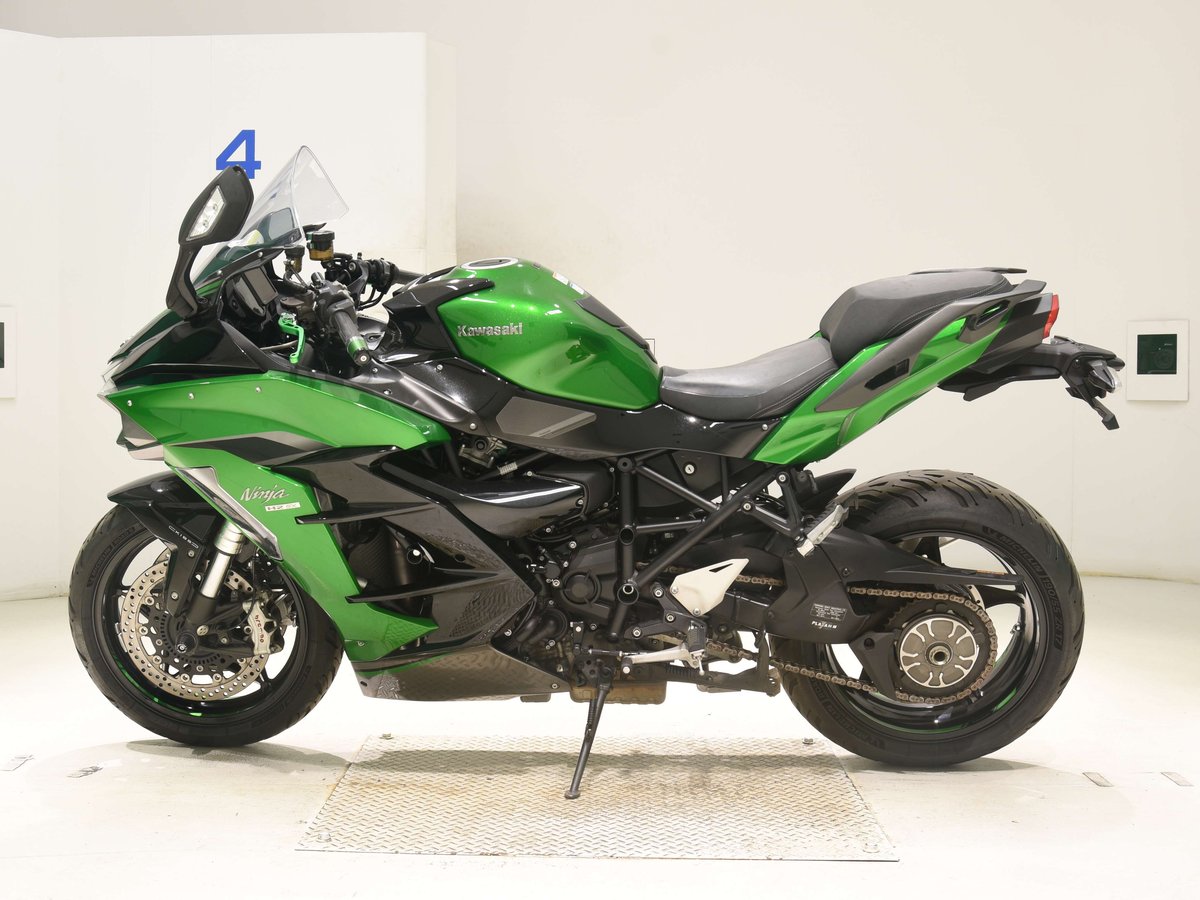 Kawasaki NINJA H2 SX SE + 2021, рама ZXT02A-009718 – мотоцикл из Японии с аукциона BDS, фото 2
