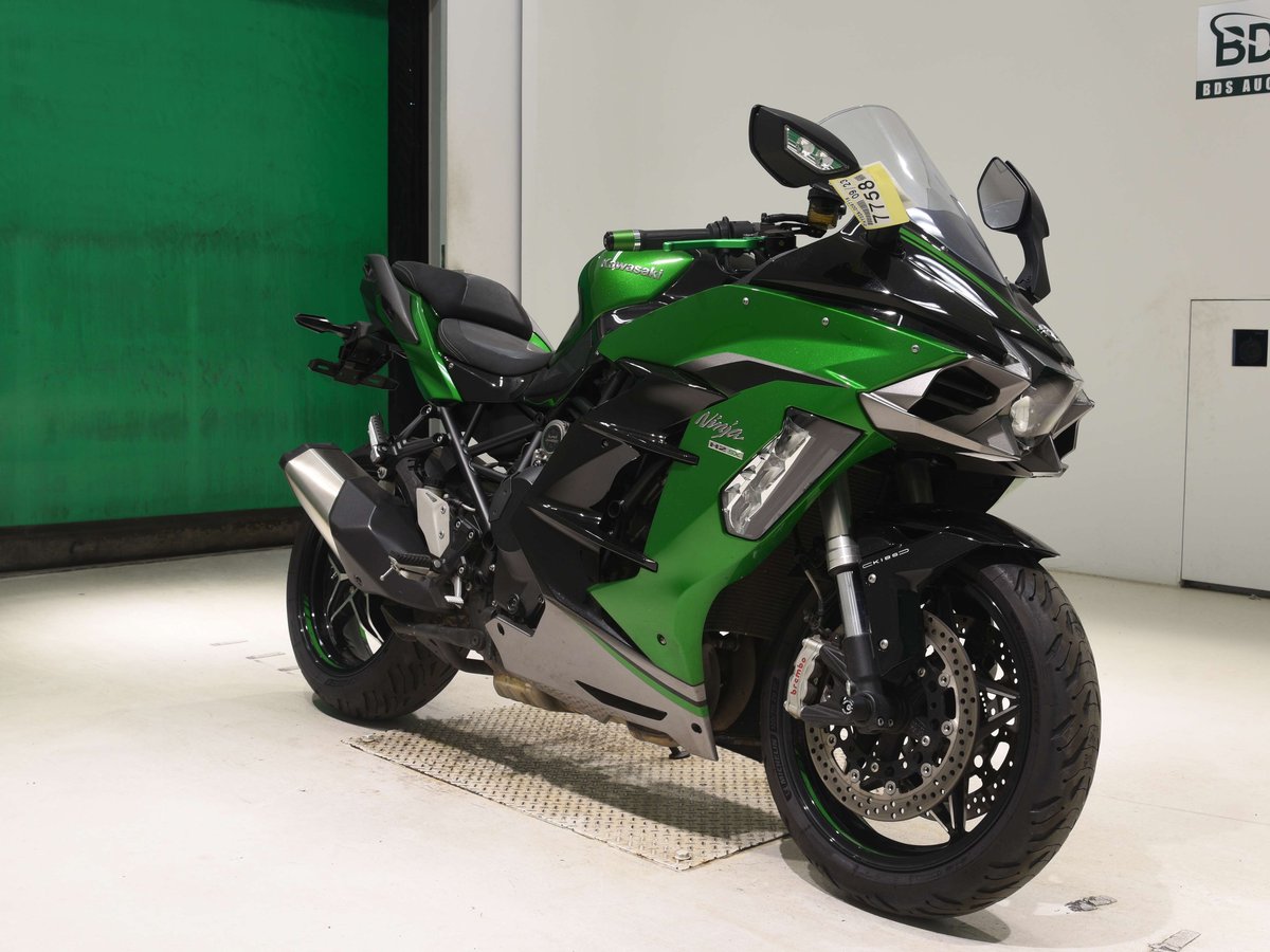 Kawasaki NINJA H2 SX SE + 2021, рама ZXT02A-009718 – мотоцикл из Японии с аукциона BDS, фото 3