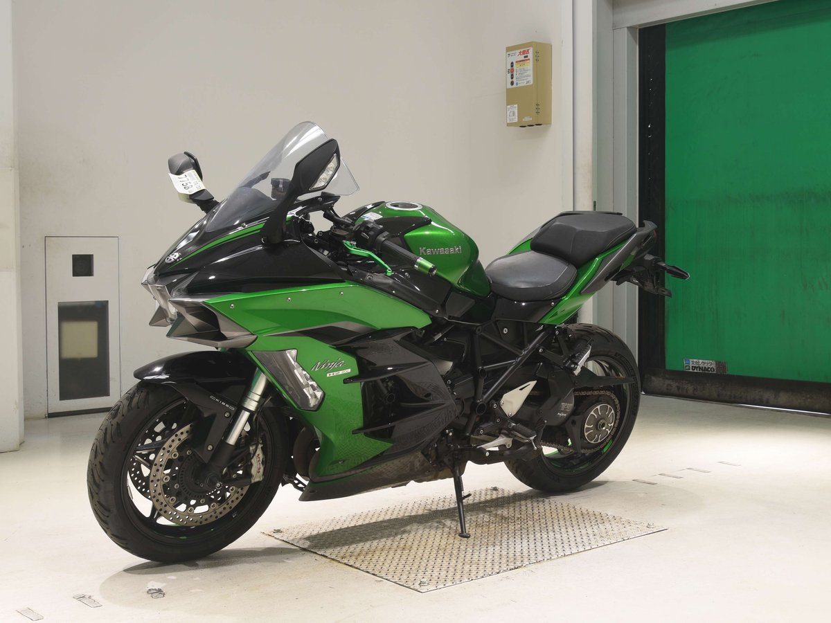 Kawasaki NINJA H2 SX SE + 2021, рама ZXT02A-009718 – мотоцикл из Японии с аукциона BDS, фото 4