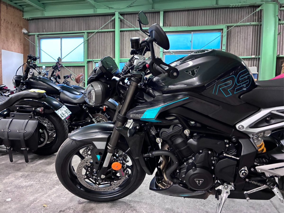 Triumph STREET TRIPLE 765 RS 2026, рама SMTHDA614ATCR4*** – мотоцикл из Японии с аукциона IAUC, фото 3