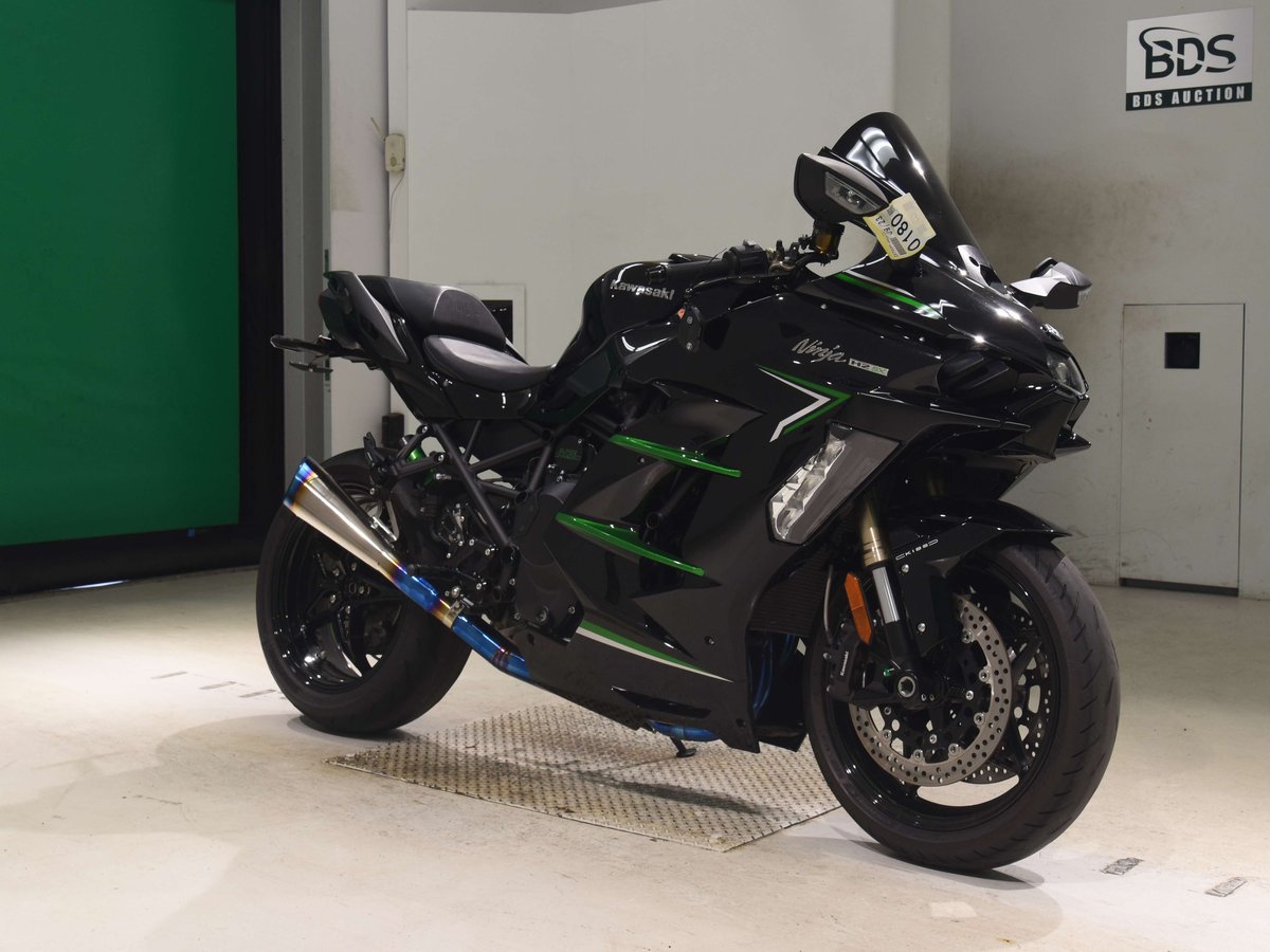 Kawasaki NINJA H2 SX 2023, рама ZXT02P-003731 – мотоцикл из Японии с аукциона BDS, фото 3