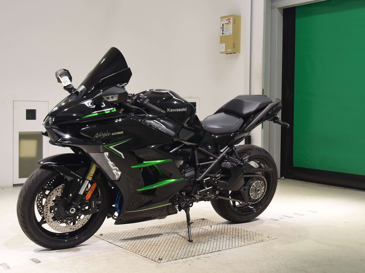 Kawasaki NINJA H2 SX 2023, рама ZXT02P-003731 – мотоцикл из Японии с аукциона BDS, фото 4