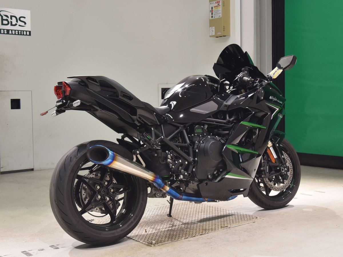 Kawasaki NINJA H2 SX 2023, рама ZXT02P-003731 – мотоцикл из Японии с аукциона BDS, фото 5
