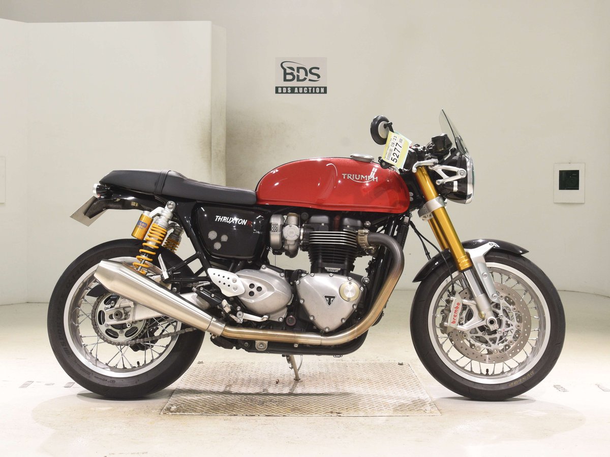 Triumph THRUXTON1200R 2016, рама SMTDAD72H4G771764 – мотоцикл из Японии с аукциона BDS, фото 1