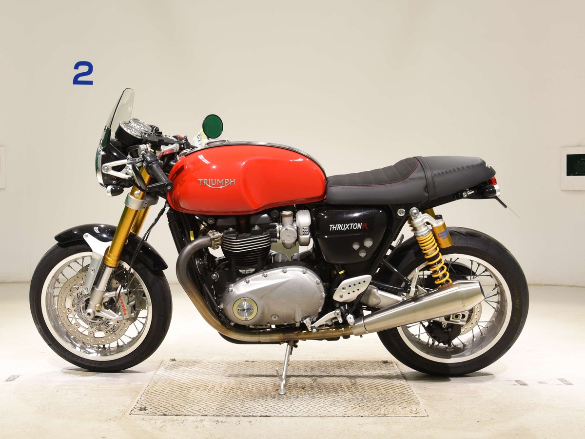 Triumph THRUXTON1200R 2016, рама SMTDAD72H4G771764 – мотоцикл из Японии с аукциона BDS, фото 2