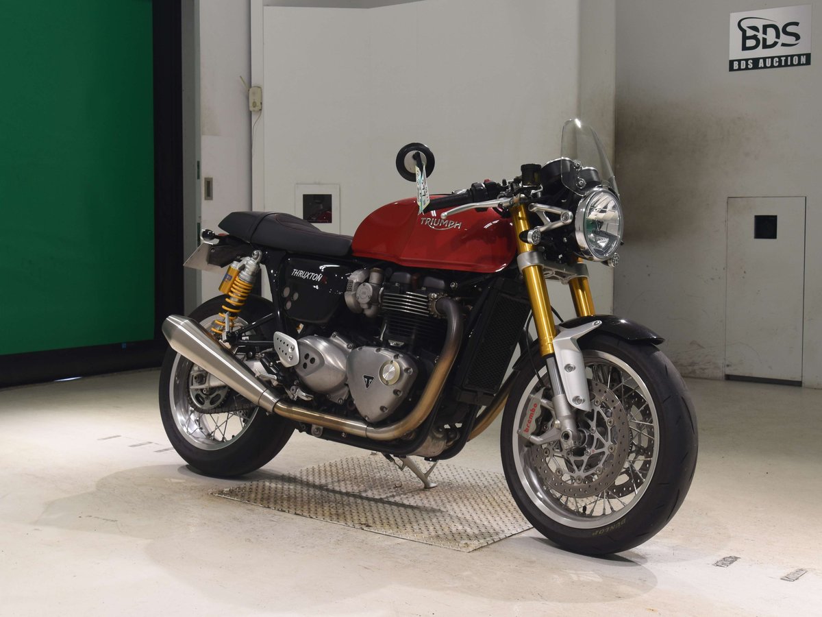 Triumph THRUXTON1200R 2016, рама SMTDAD72H4G771764 – мотоцикл из Японии с аукциона BDS, фото 3